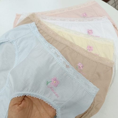 清了断码韩国原纯棉女三角裤