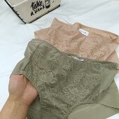 外贸出口韩国原单女内裤 有大码 速干薄料中腰包臀丝滑无痕蕾丝