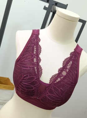 紫气东来韩国原单女士内衣中薄无钢圈聚拢收副乳防下垂全罩杯文胸