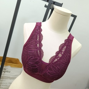 紫气东来韩国原单女士内衣中薄无钢圈聚拢收副乳防下垂全罩杯文胸
