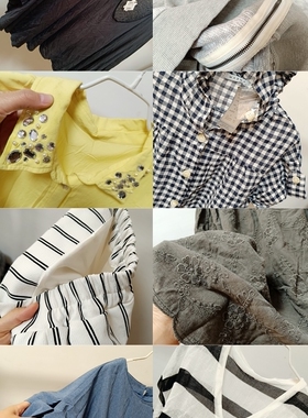 4捡漏特价处理不退换外贸原单日单韩单女装上衣杂款样衣3件包邮