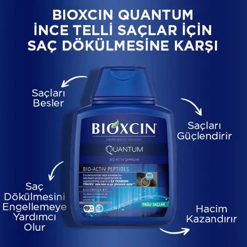 BIOXCIN土耳其原装进口自然活力洗发水300ml
