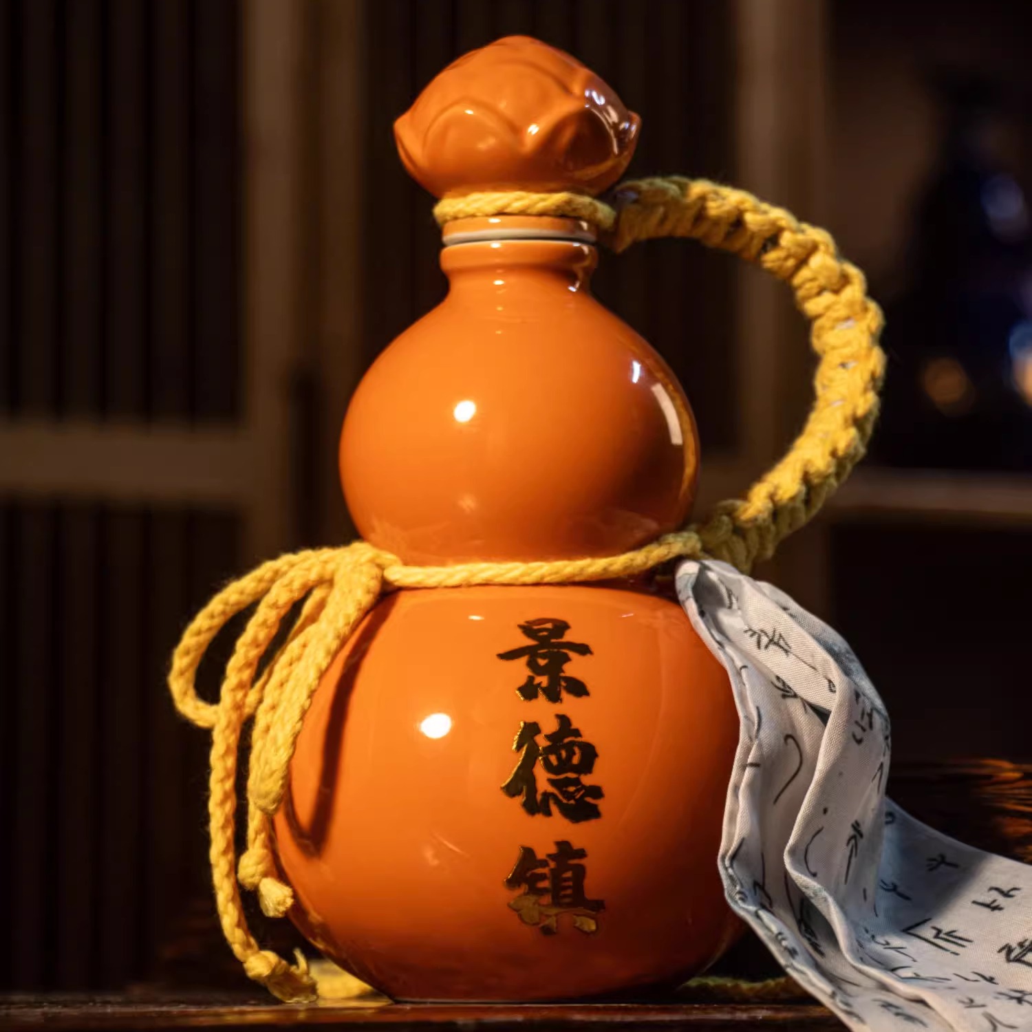 文创网红陶瓷葫芦密封酒瓶水壶