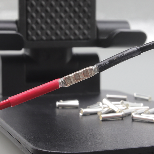 中间端子延长线冷压接头