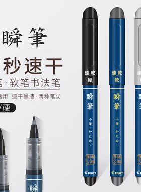 毛笔秀丽笔百乐练字抄经笔软头