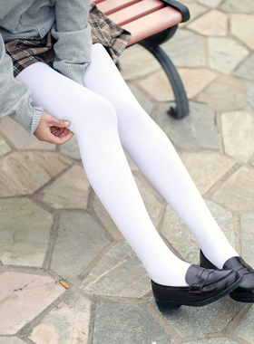 2件包邮加厚加绒900D白色黑色连裤袜天鹅绒内层加绒冬季保暖裤袜