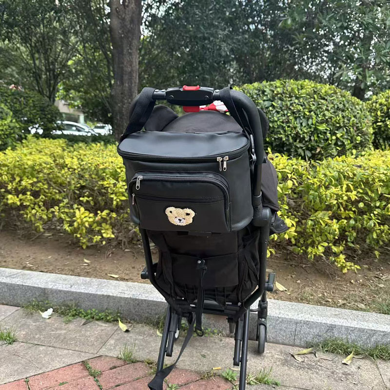 婴儿推车挂包通用大容量储物篮高景观车挂包可背可提多功能收纳袋