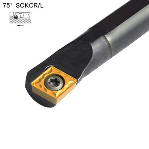 内孔75度镗孔刀S12M/S14N/S16Q/S18Q/S20R/S25S/S32T-SCKCR09