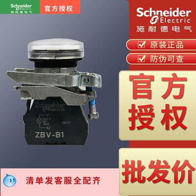 原装正品带灯按钮施耐德