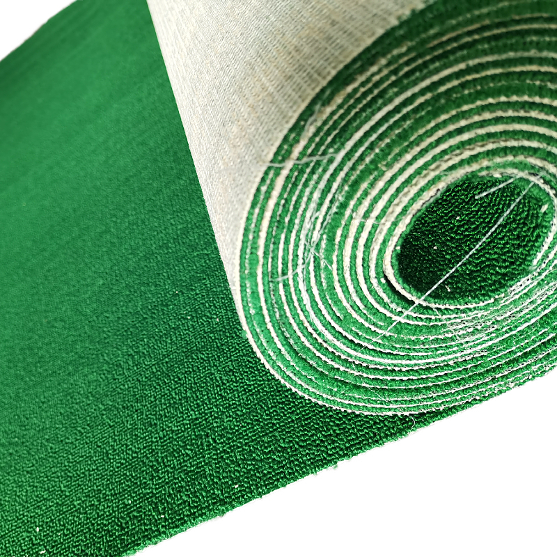 定制草绿色圈绒地毯舞蹈室卧室客厅楼梯现代简约满铺加密防火隔音