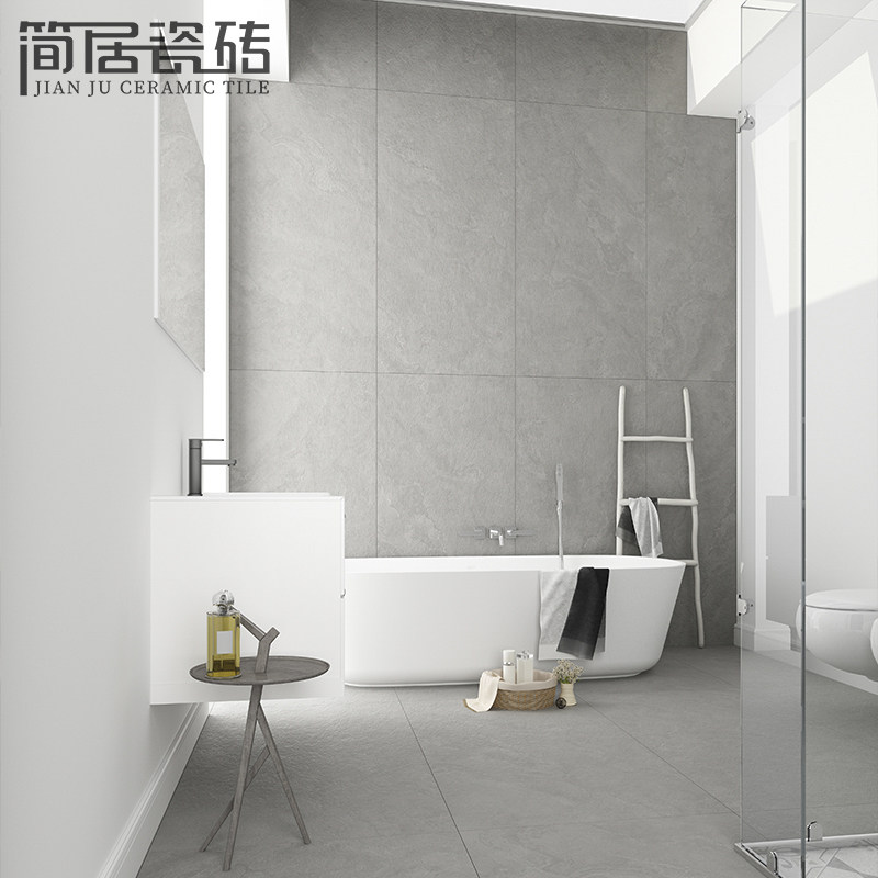 大规格凹凸仿石纹瓷砖客厅餐厅卫生间连锁店防滑地砖墙砖750*1500