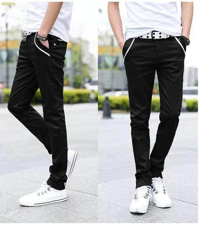 Pantalon droit pour adolescent pour été - Ref 1473390 Image 1