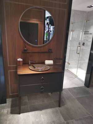 科勒明仕浴室家具艺术台盆