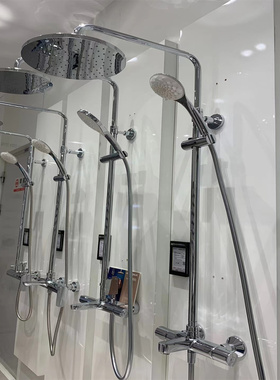 科勒K-23125/23126/45352/5428齐悦三出水淋浴柱