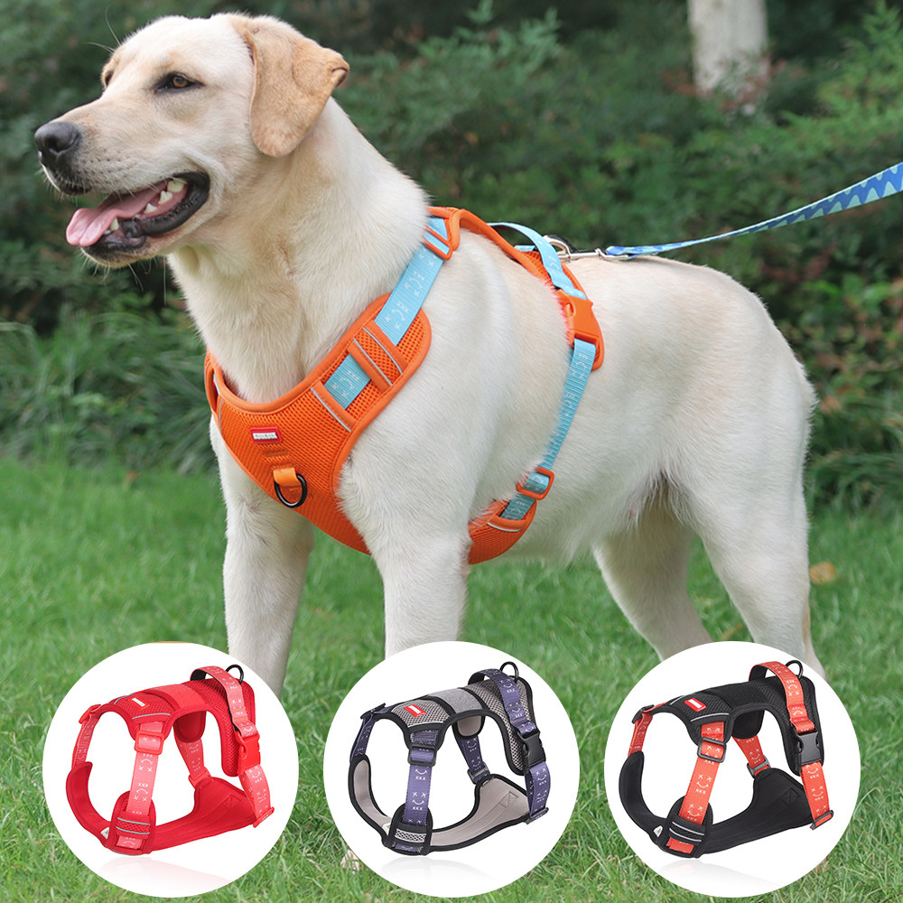 狗狗背心式胸背带宠物牵引绳防爆冲反光金毛拉布拉多犬可调节加粗,宠物/宠物食品及用品,狗牵引绳,淘宝优惠券,粉丝福利购,淘宝优惠卷