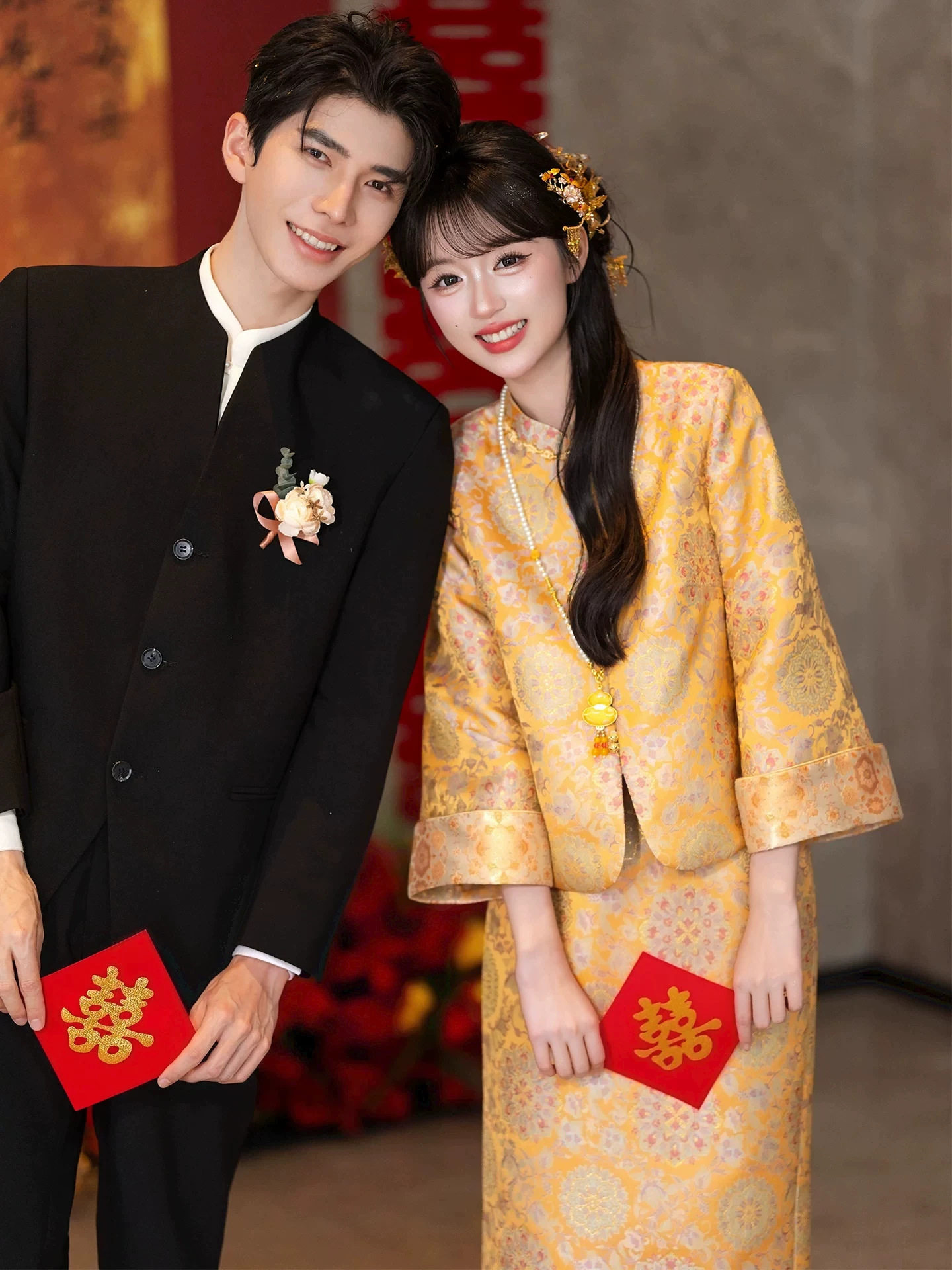 2026新款新中式旗袍敬酒服新娘订婚结婚礼服回门连衣裙平时可穿女