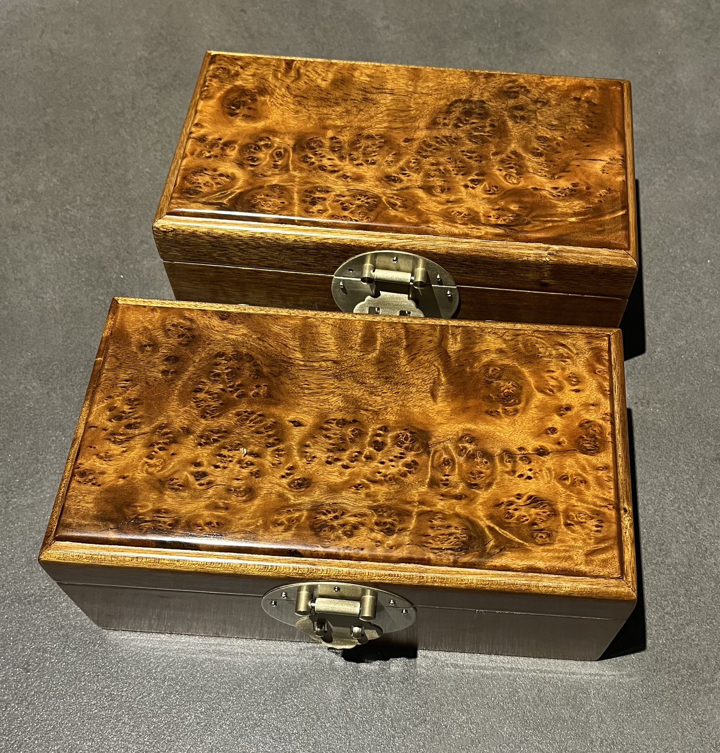 金丝楠木葡萄瘤首饰盒 四川小叶桢楠木精品收纳盒 票据盒子礼品盒