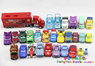 美泰合金汽车总动员2板牙麦昆路霸车王麦克飞弹荷莉面包车 包邮