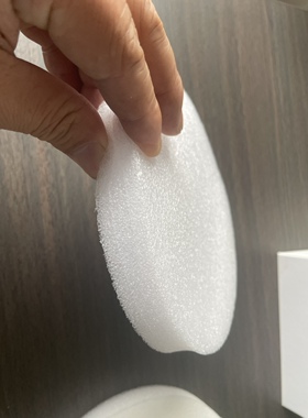 2公分厚度白色epe珍珠棉圆形泡沫板可订制