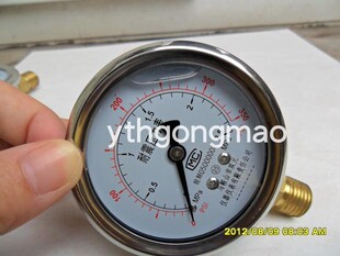 YN-60 0-2.5mpa/350psi   耐震压力表，油压表，水压表