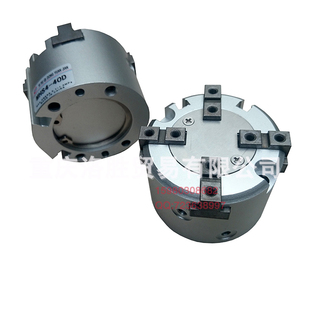 SMC型圆柱形气缸手指手爪手抓气缸MHS4-40D四爪气缸现货批发