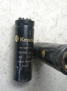 意大利肯德 Kendei K01系列 63V 10000UF 螺丝脚发烧滤波电容