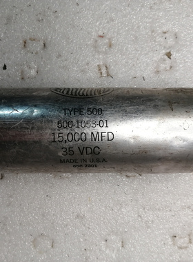 美国山猫 山姆 SANGAMO 古董透明皮 35v 15000uf 螺丝脚电容