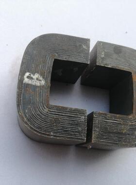 进口双C变压器铁芯 硅钢片 外径94MM宽73MM高40MM内窗口33MM*53MM