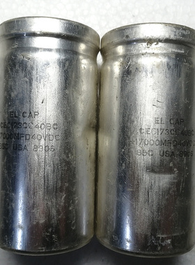 美国 EL-CAP 40v 17000uf 发烧滤波电容 螺丝脚电容 1对价