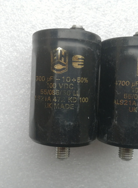 英国原装BHC ALS21A系列 100v 4700uf螺丝脚电容 体积50*75 1对价