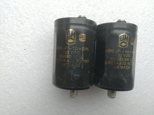 英国原装BHC ALS21A系列 100v 4700uf螺丝脚电容 体积50*75 1对价
