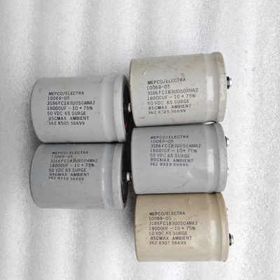 拆机 美国灰皮麦景图 MEPCO 50v 18000uf 螺丝脚发烧滤波电解电容