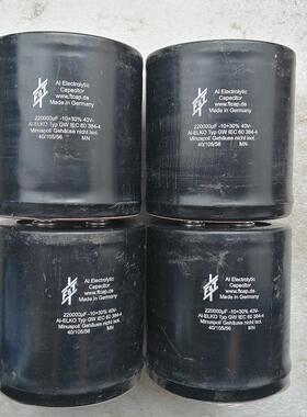 德国法兰特 F&T 40V 220000UF 22万UF 螺丝脚发烧滤波电容