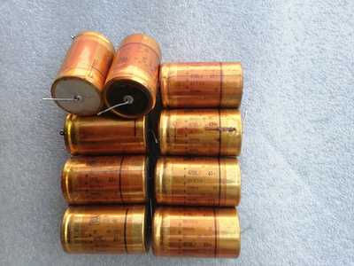 德国金色ROE 63v 4700uf 金装轴向发烧电解电容