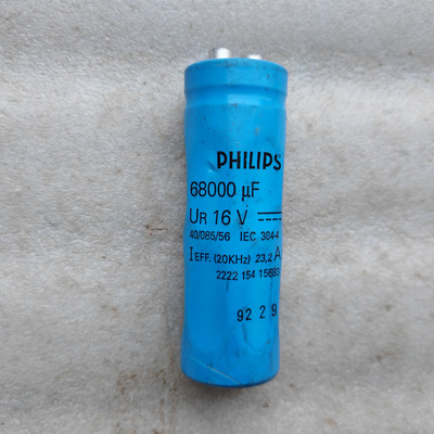 PHILIPS荷兰飞利浦 蓝六角M系列 16V 68000uf 螺丝脚发烧电容