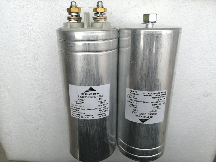全新德国西门子 EPCOS 1200v 300uf 大电流薄膜油浸电容