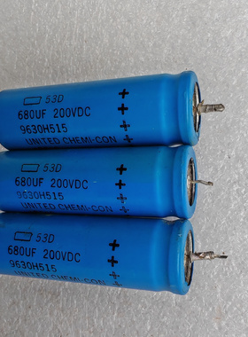 美国思碧化工 SPRAGUE 53D系列 200v 680uf 轴向发烧电解电容