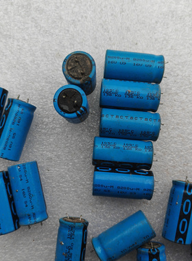 拆机 飞利浦 BC标 136 KO 系列 16V 8200UF 立式发烧电解电容