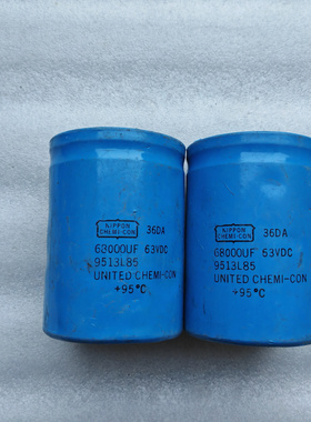 SPRAGUE 美国思碧化工 UCC 36DA系列 63V 68000UF 螺丝脚电容