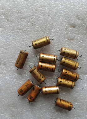 德国金色 ROE EBC系列 63v 22uf 金装轴向电容