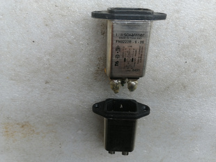6A 瑞士夏弗纳 SCHAFFNER 滤波插座 FN9222B-6-06 电源滤波器