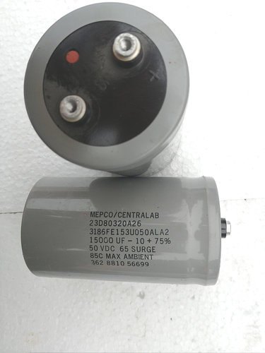 拆机 灰皮 美国麦景图MEPCO 50v 可到65v 15000uf 螺丝脚电容