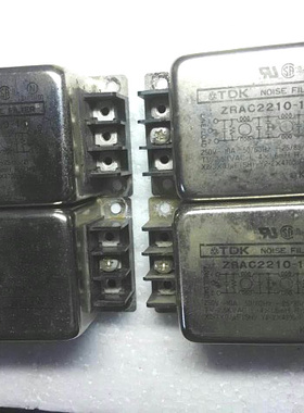 日本 TDK 电源滤波器 ZRAC2210-11 250V 10A 双磁环高性能滤波器