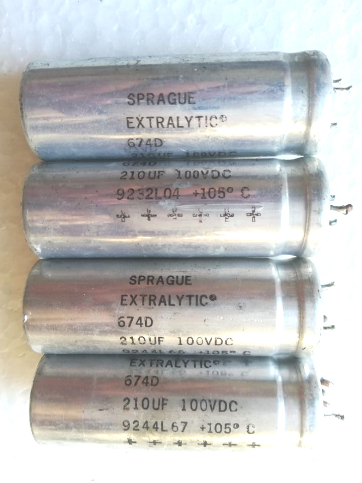 SPRAGUE 思碧 EXTRALYTIC 674d系列 100v 210uf 发烧电容 替220uf 电子元器件市场 电容器 原图主图