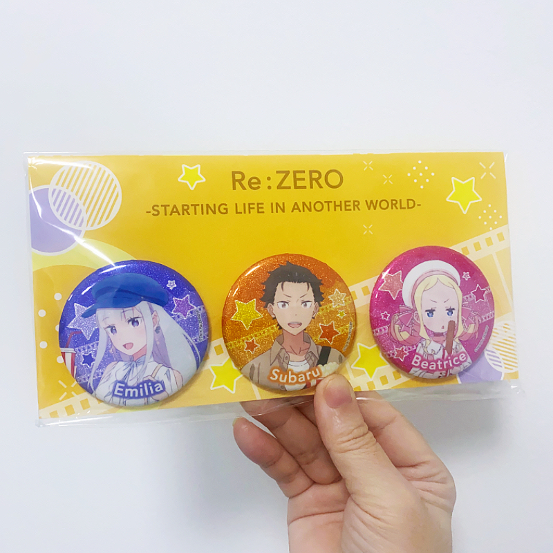 从零开始的异世界生活剧场版纪念限定吧唧艾米立牌贝蒂挂件菜月昴