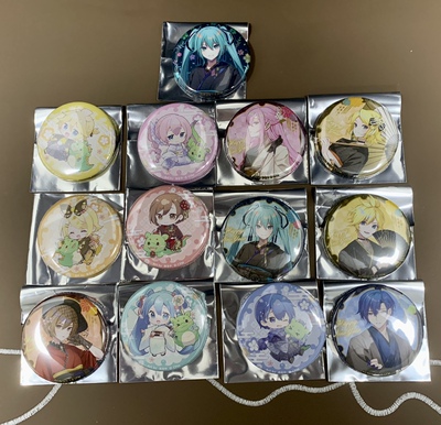 新年圣诞吧唧徽章初音未来KAITOMEIKO镜音连镜音铃巡音流歌限正版