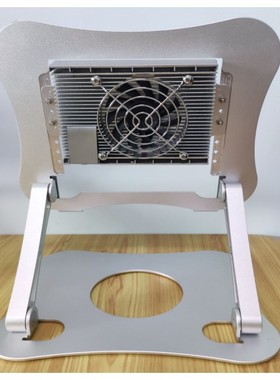 笔记本电脑支架可调速静音iPad平板散热器折叠底座半导体制冷降温