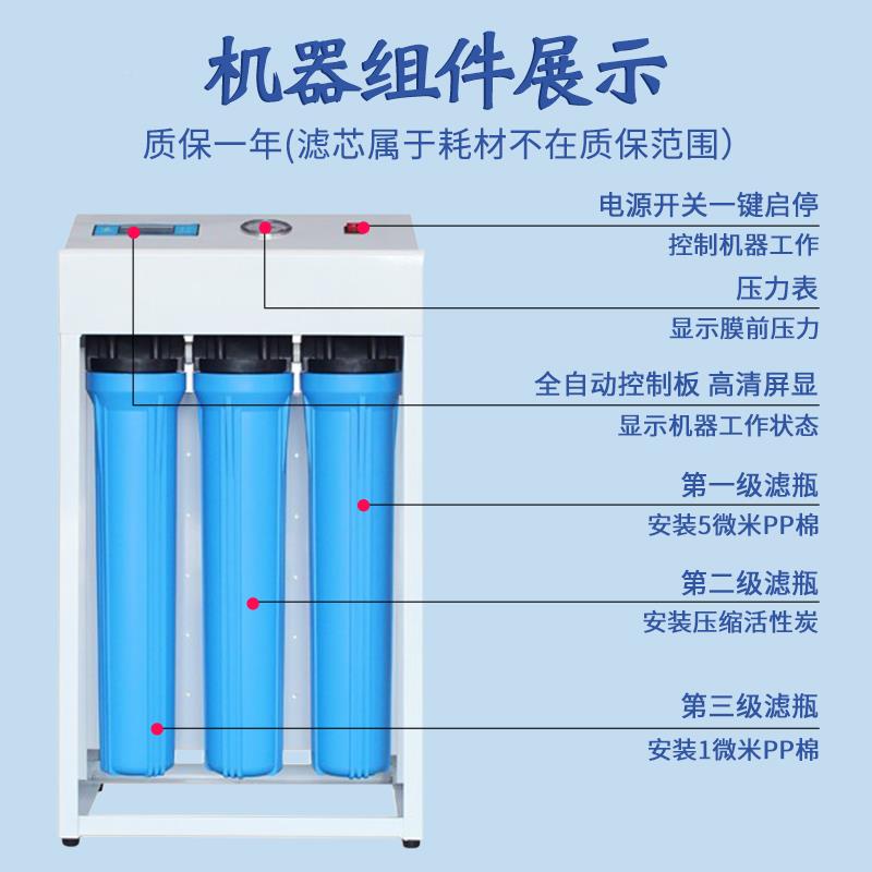 水商大净R工反渗设透用器水机厂直饮水奶茶流店净净化量06028水O