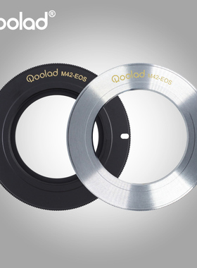 M42-EOS 转接环 42手动老镜头转EF单反黄铜环八羽怪潘太康Roolad