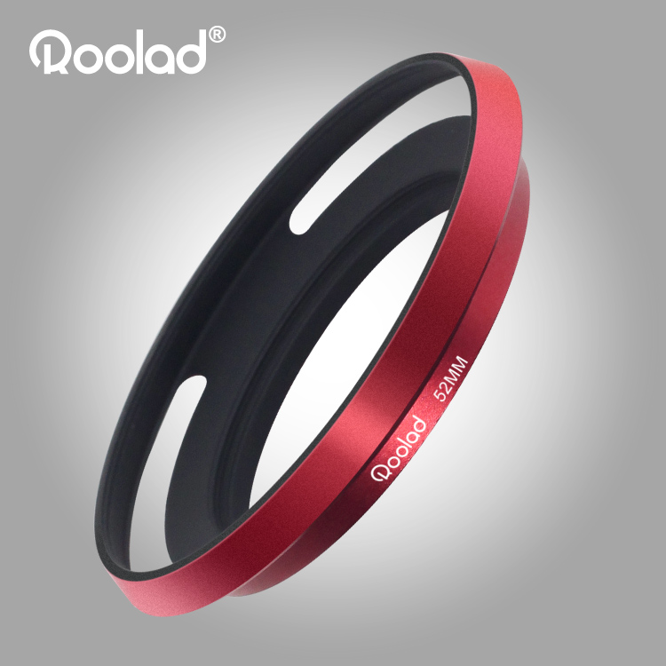 52mm遮光罩金属富士rf351.8适马